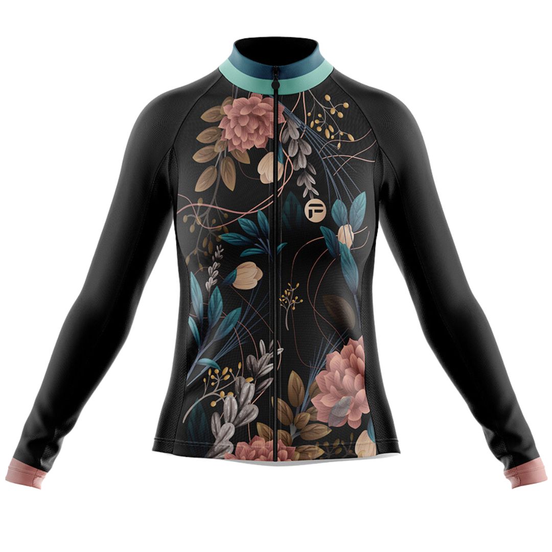 Exotic Spring | Women's Long Sleeve Cycling Jersey