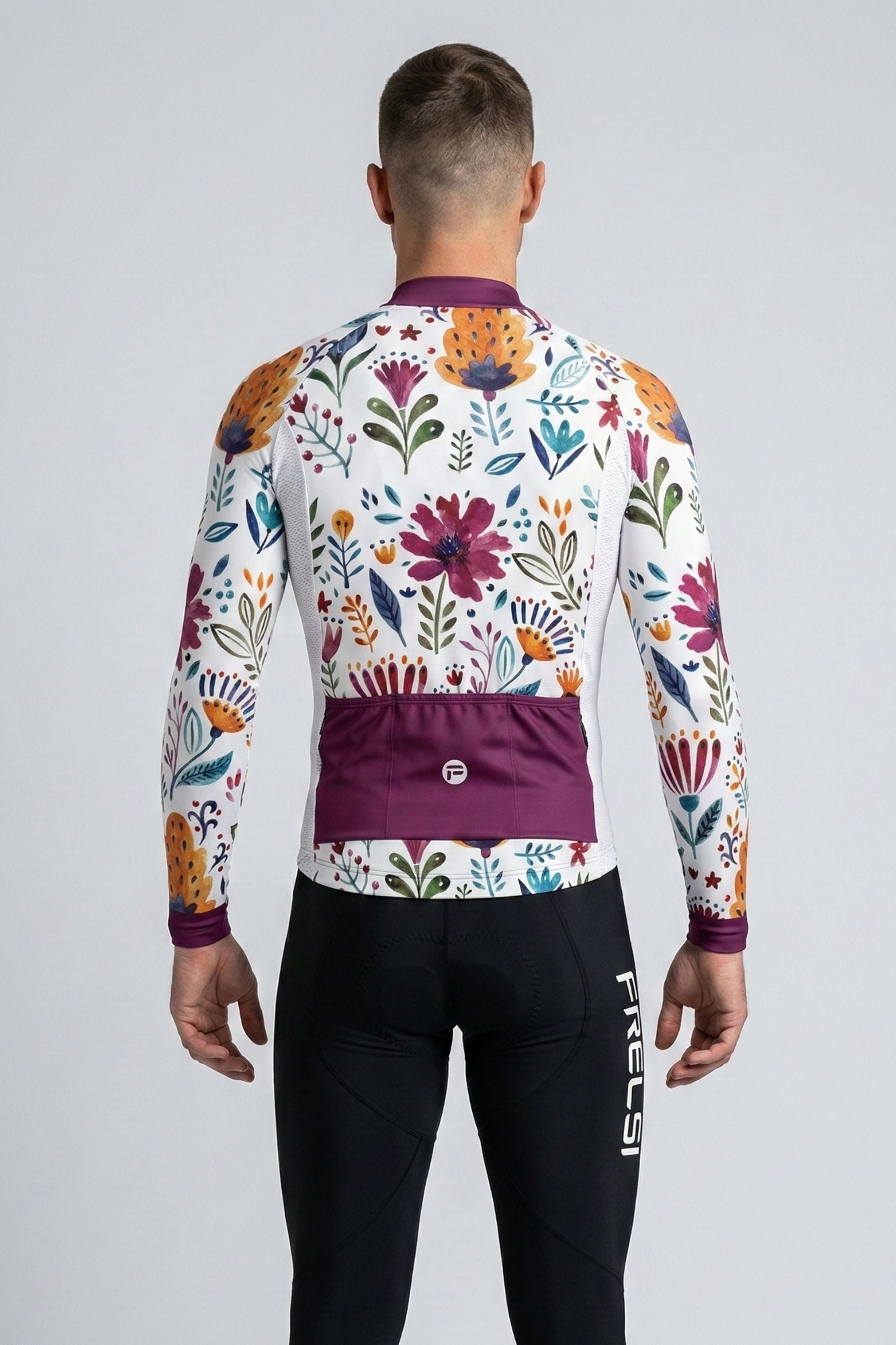 Garden Art | Men's Long Sleeve Cycling Jersey