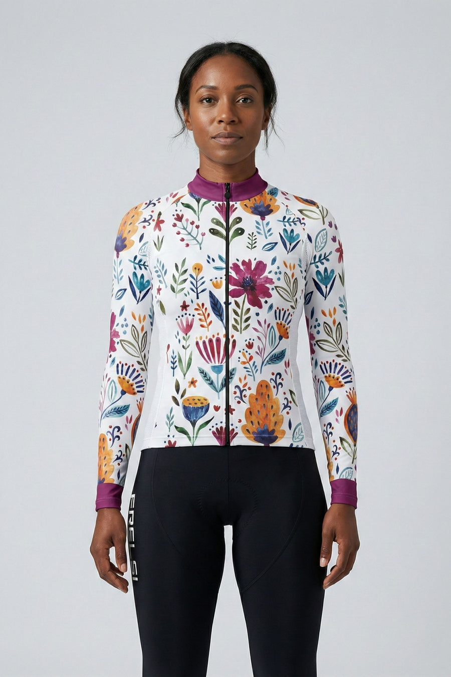 ¡NOVEDAD! Jersey de ciclismo de manga larga para mujer Garden Art