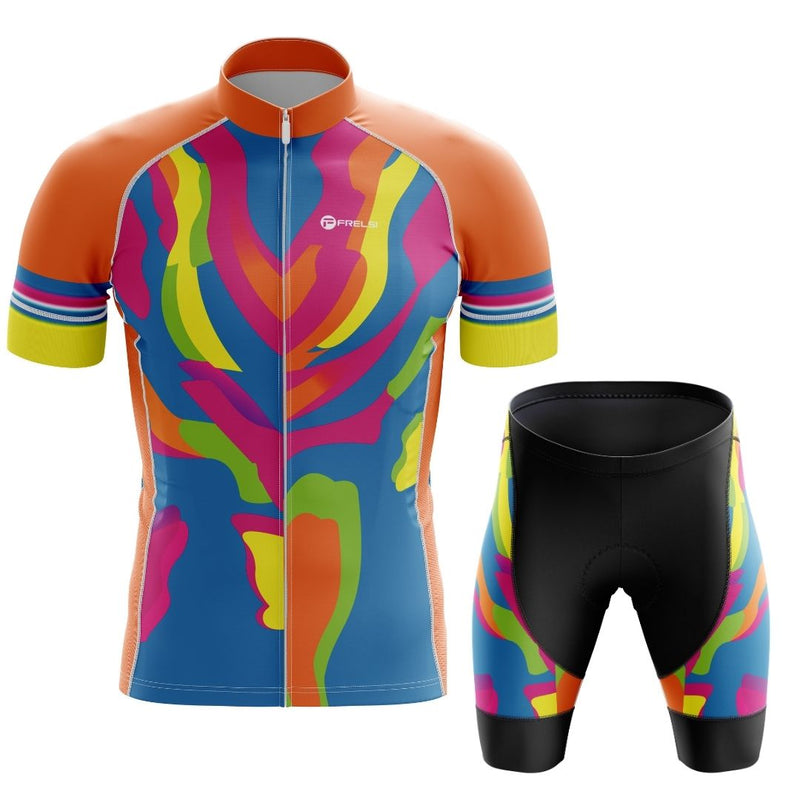 Harmony Hues | Men's Short Sleeve Cycling Set