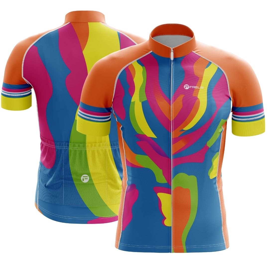 Harmony Hues | Men's Short Sleeve Cycling Jersey