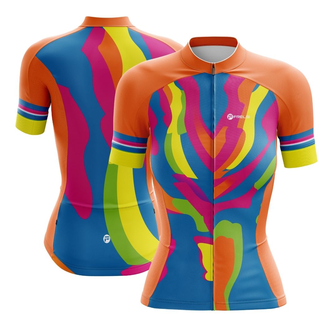 Harmony Hues | Women's Short Sleeve Cycling Jersey