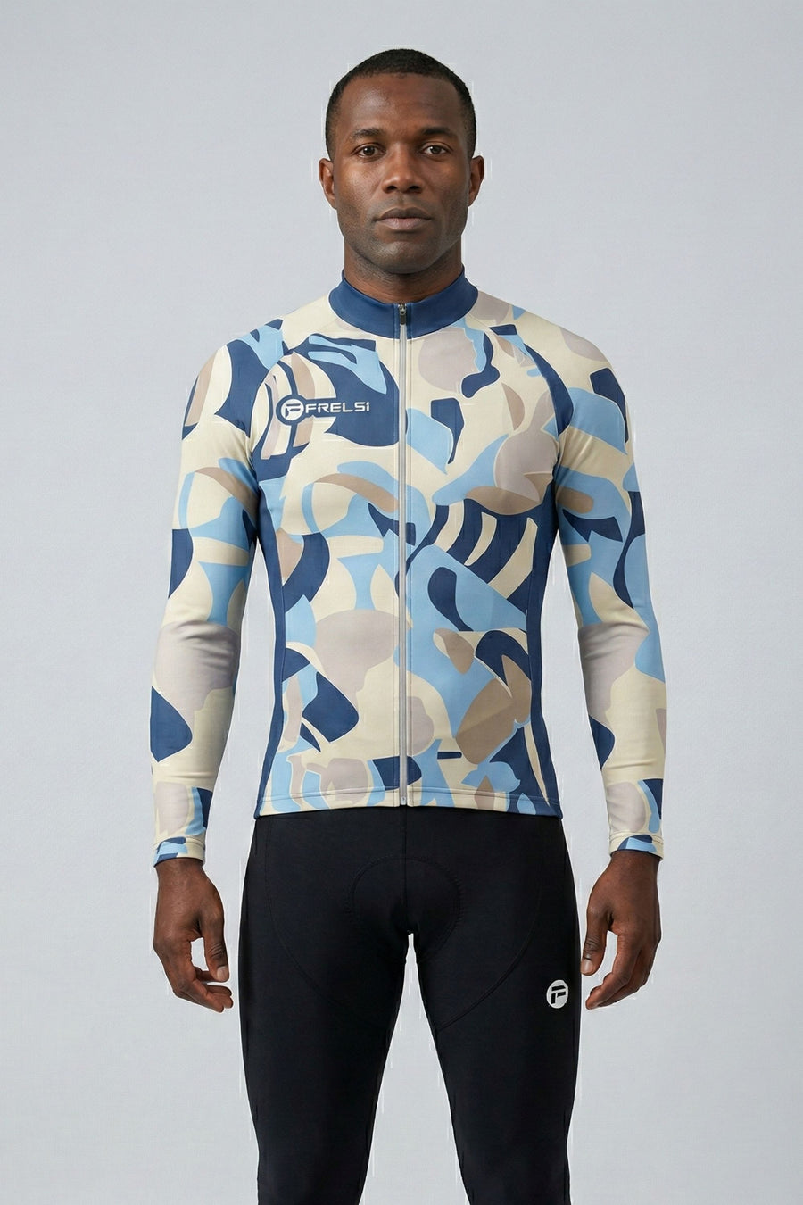 Maillot de ciclismo de manga larga para hombre Frelsi Mirage