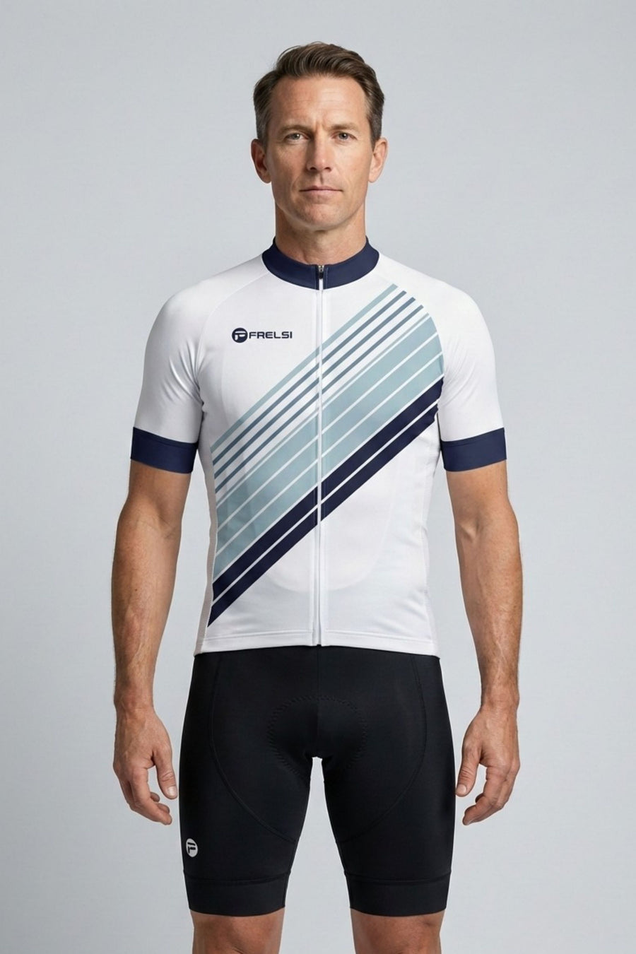 Zenith Stripes | Men's Short Sleeve Cycling Jersey
