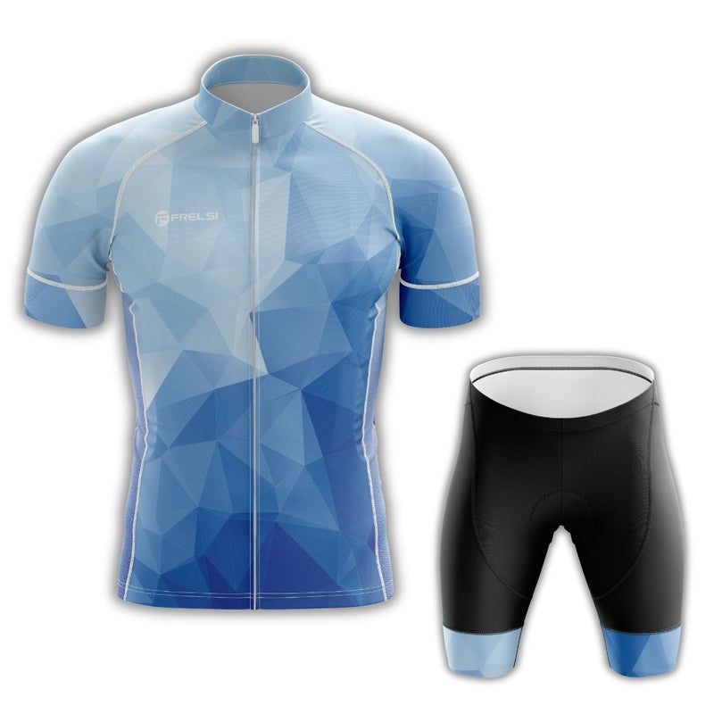 Ocean Blue | Men's Short Sleeve Cycling Set