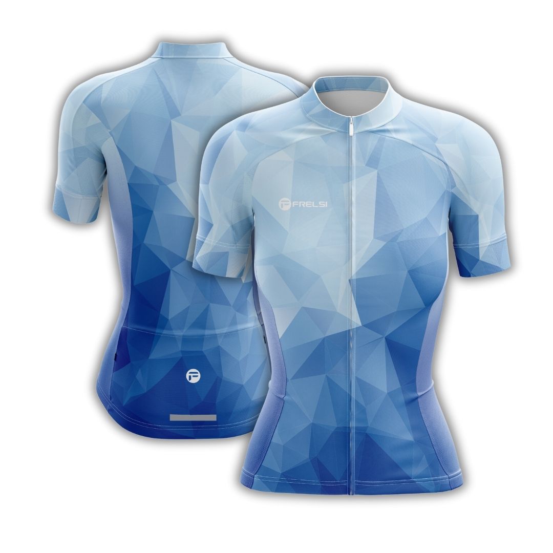 Ocean Blue | Women's Short Sleeve Cycling Jersey