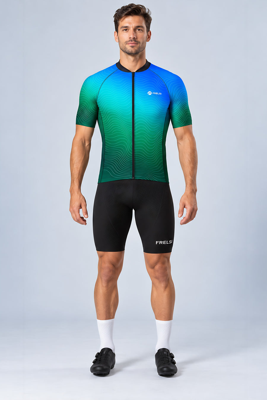 Ocean Pulse | Men's Short Sleeve Cycling Jersey