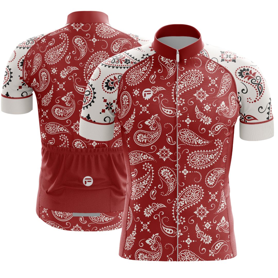 Paisley Passion Ride | Men's Short Sleeve Cycling Jersey
