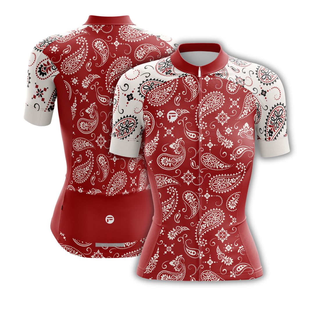Paisley Passion Ride | Women's Short Cycling Jersey