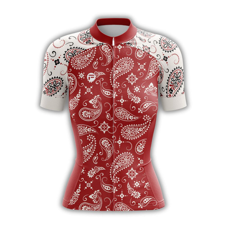 Paisley Passion Ride | Women's Short Cycling Jersey