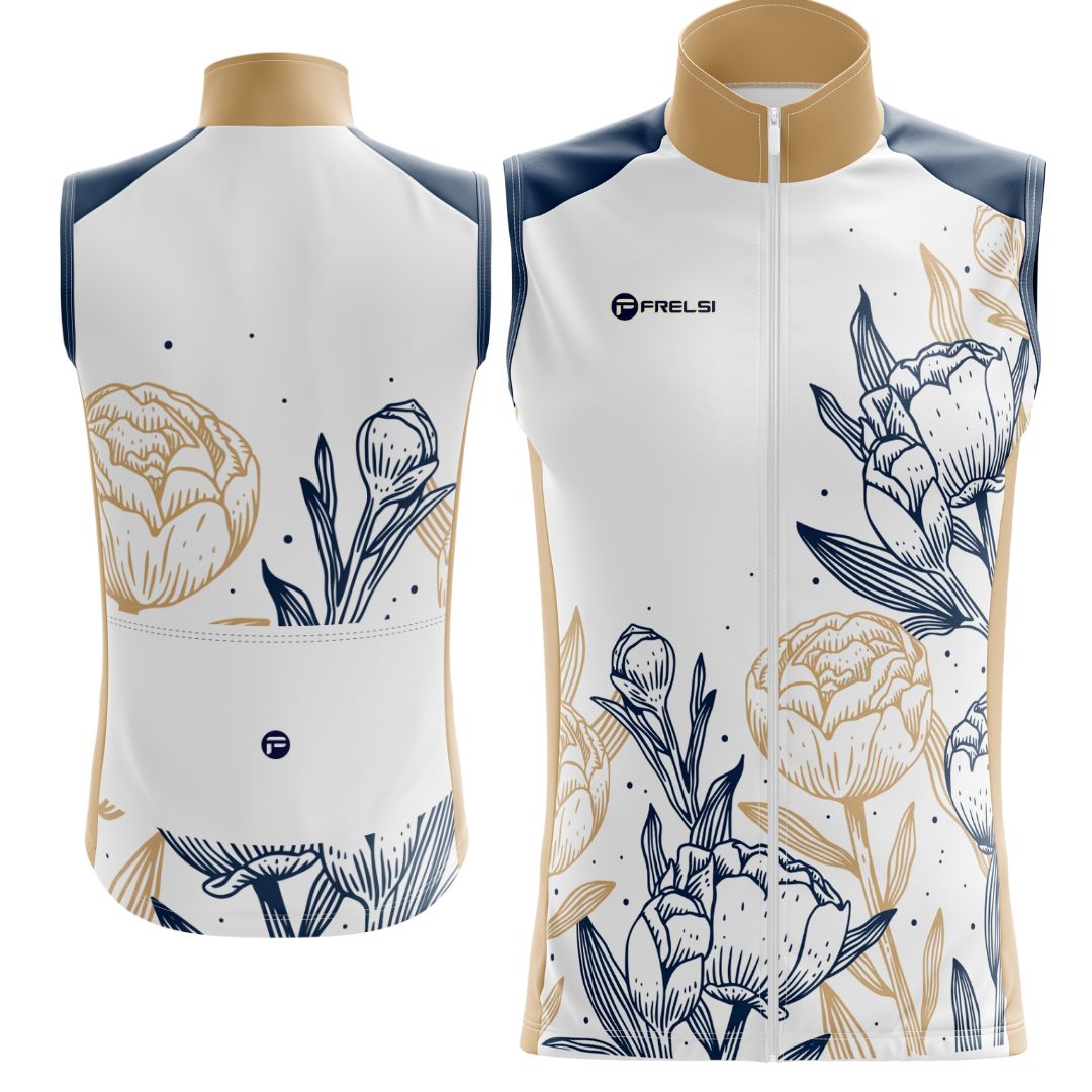 Peony Harmony | Sleeveless Cycling Jersey