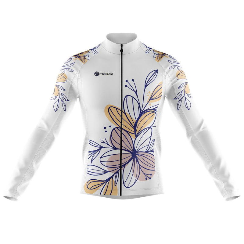 Petal Power Men's Cycling Jersey: Beautiful, Artfully Painted Flowers