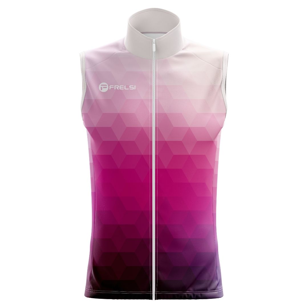 Pink Elegance | Sleeveless Cycling Jersey
