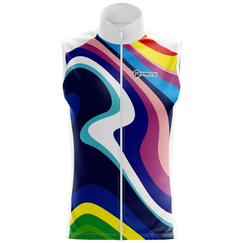 Rainbow Sprinter Sleeveless Cycling Jersey
