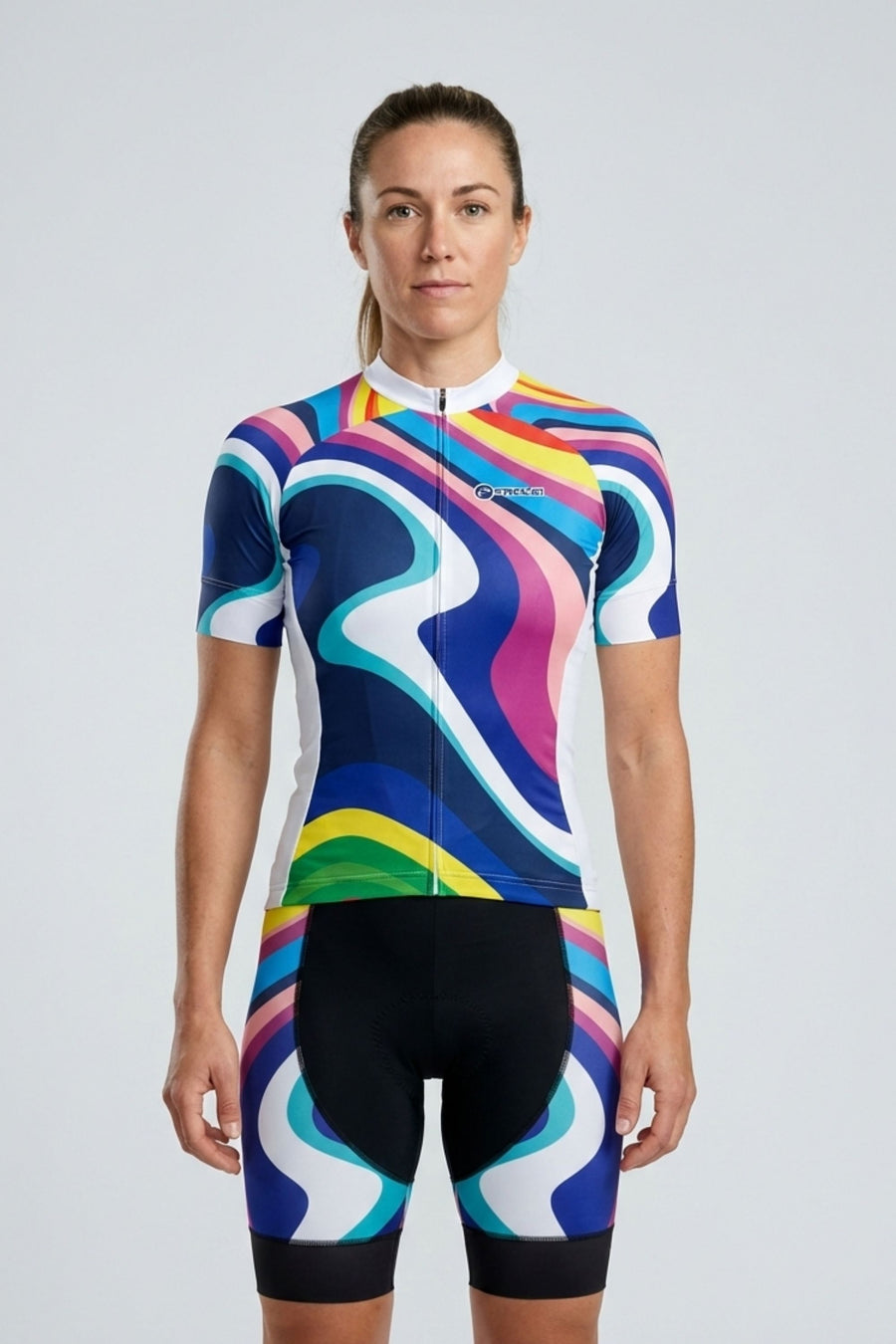 Rainbow Sprinter | Women's Short Sleeve Cycling Set