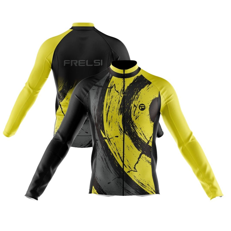 Sky Circles | Men's Long Sleeve Cycling Jersey