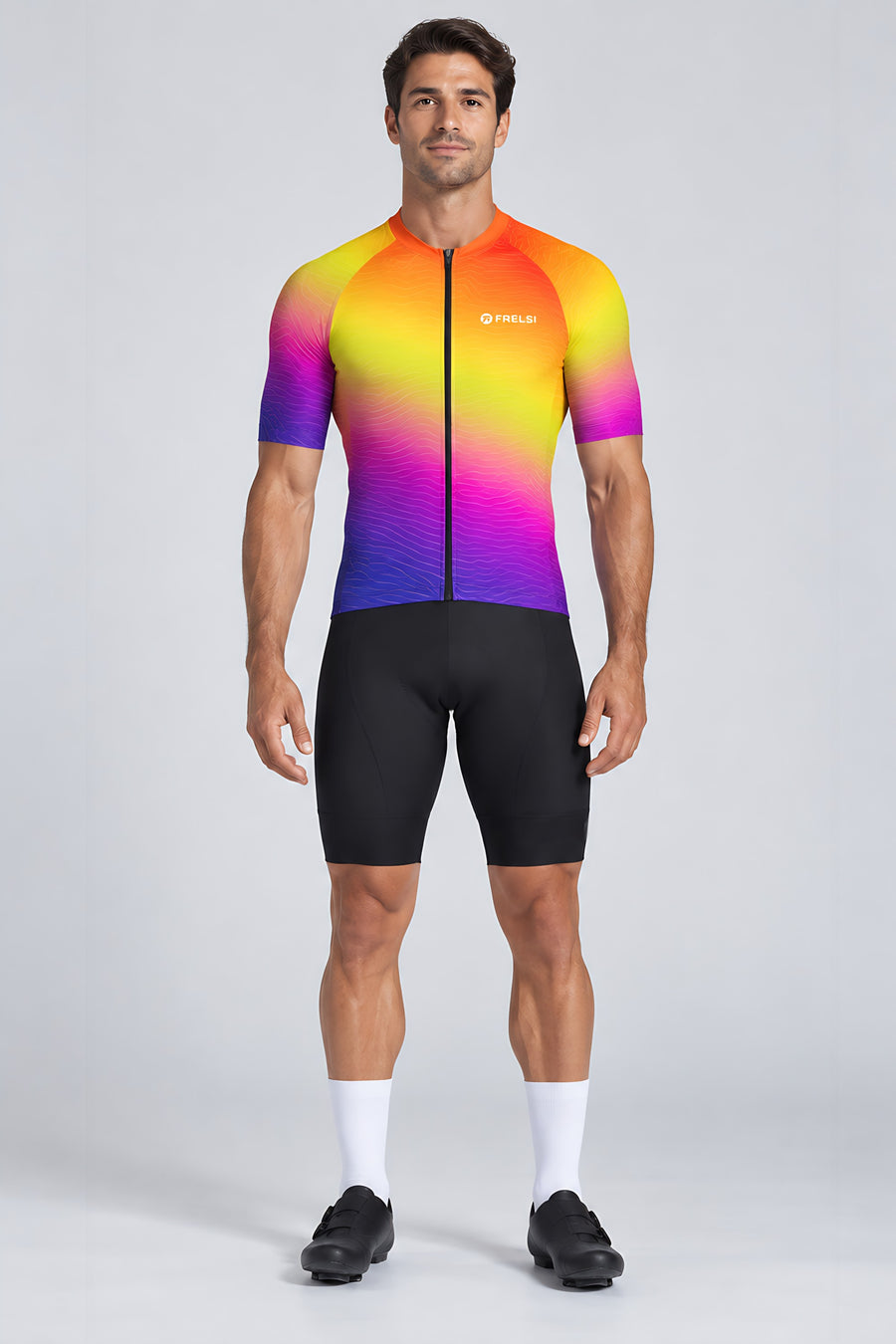 Sunset Pulse | Men's Short Sleeve Cycling Jersey