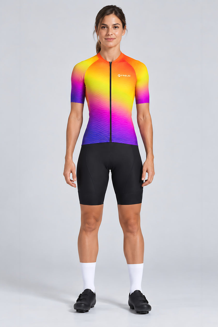 Sunset Pulse | Women's Short Sleeve Cycling Jersey