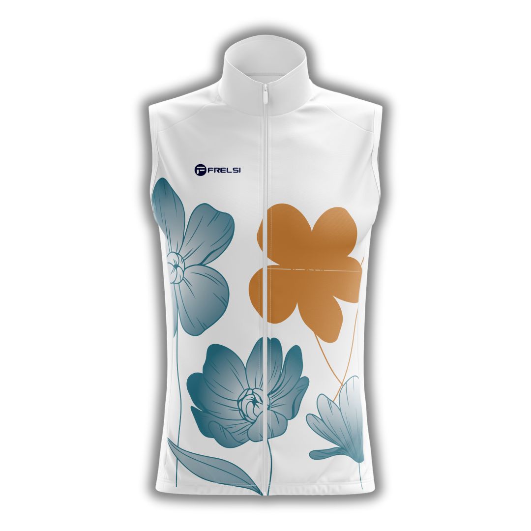 The Beauty of Livermere | Sleeveless Cycling Jersey Front Image