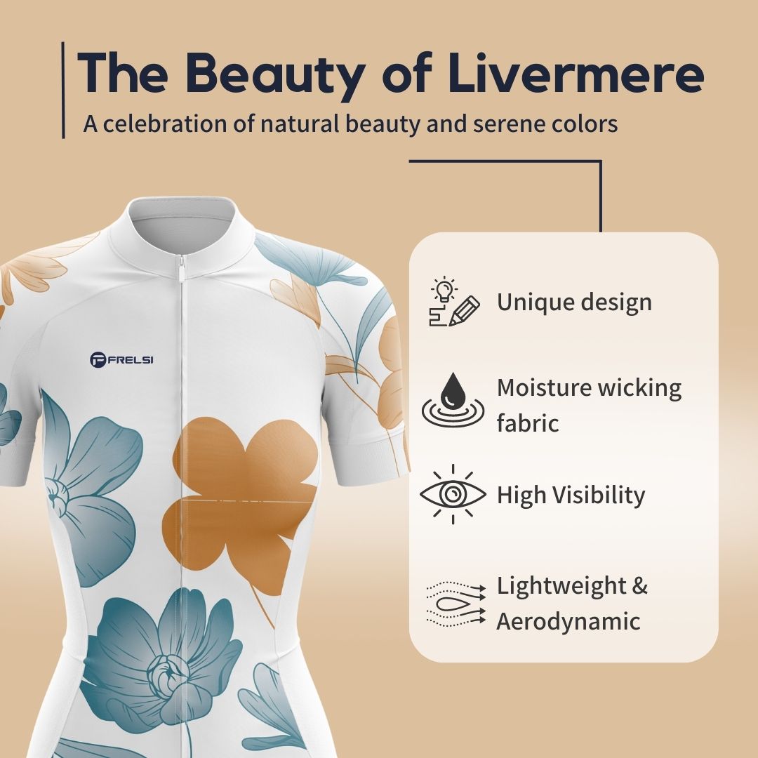 The Beauty of Livermere Women's Cycling Jersey Facts & Features