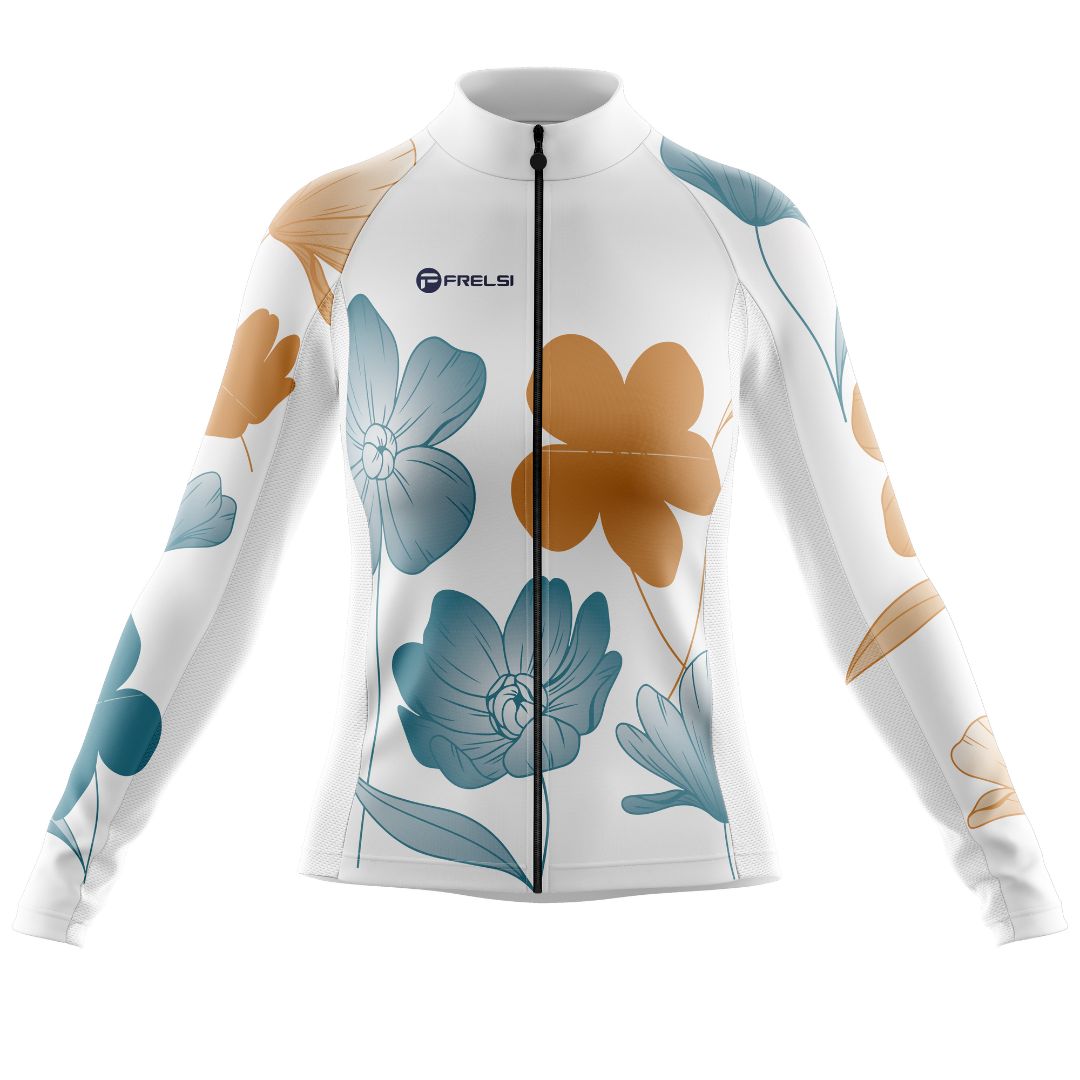 The Beauty of Livermere | Women's Long Sleeve Cycling Jersey front image
