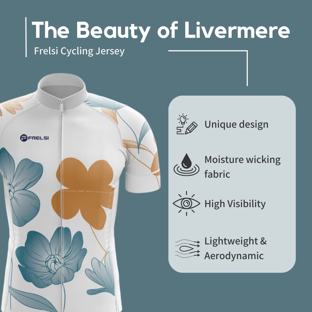 The Beauty of Livermere | Short Sleeve Cycling Set facts and features