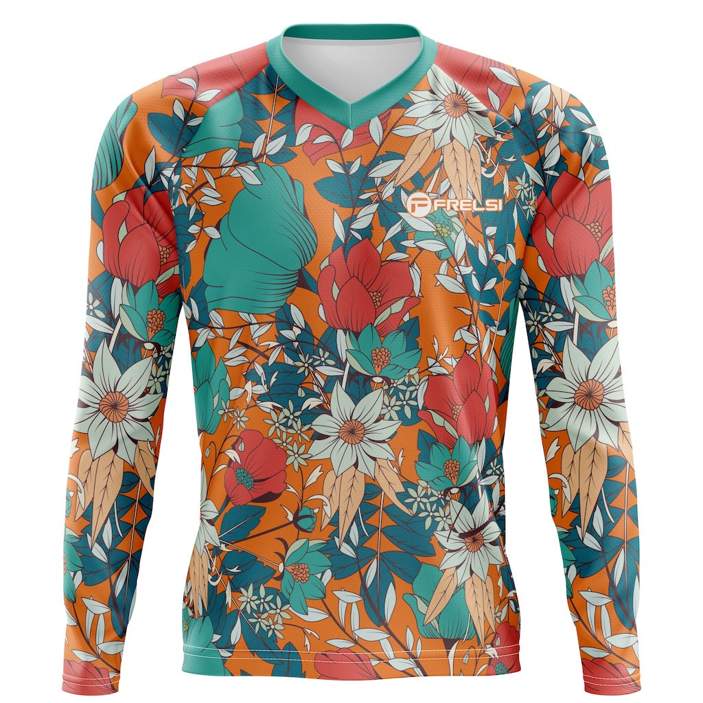 MTB Tropical Fusion | Frelsi Long Sleeve MTB Jersey