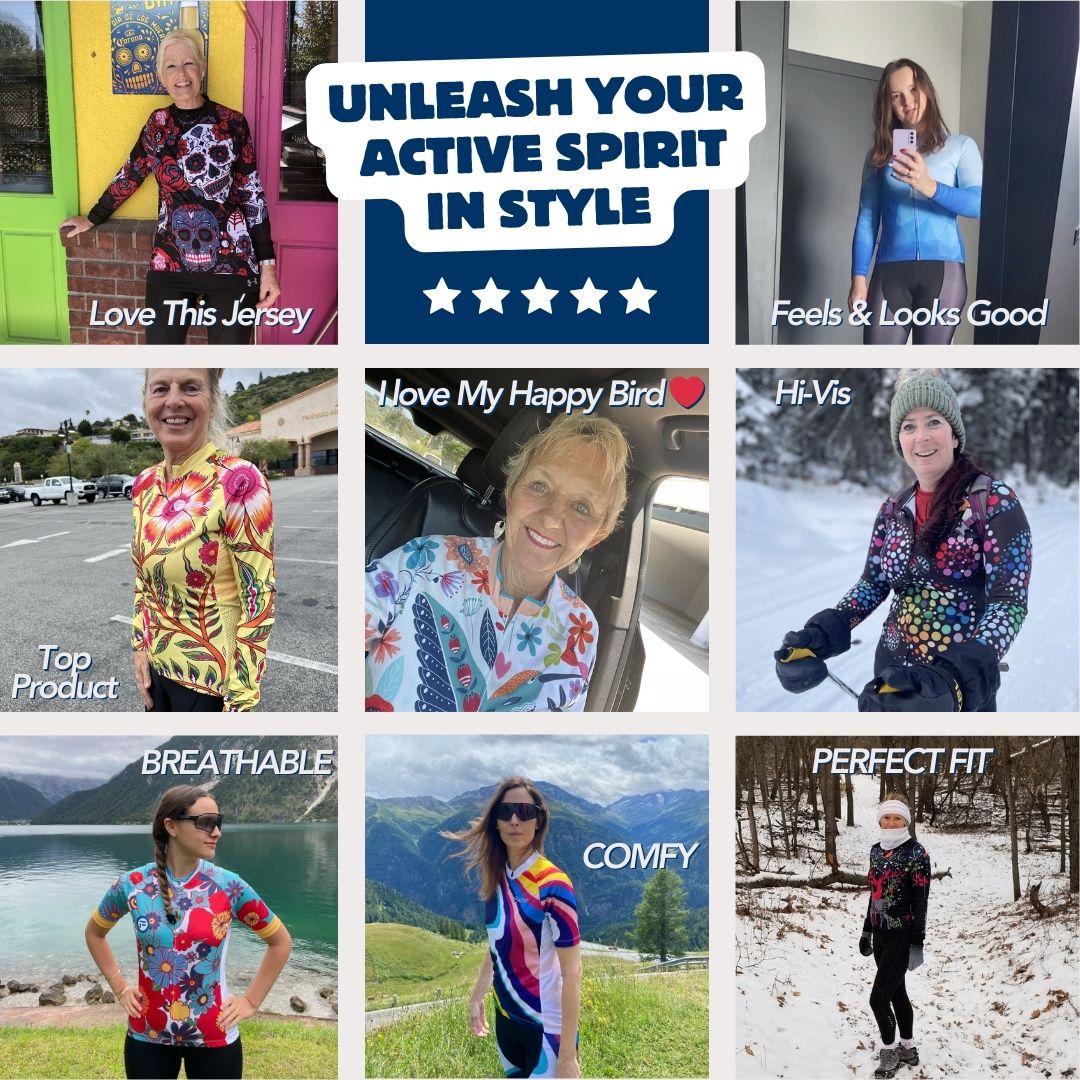 Unleash your active spirit in style! Women enjoy comfort and performance in versatile cycling jerseys for hiking, horseback riding, morning walks, and more. One jersey, endless possibilities! Explore Frelsi's versatile activewear for all your adventures.