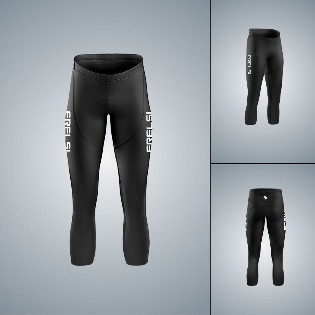 Frelsi women's cycling tights with adjustable 3/4 length, suitable for spring and autumn days, especially for long rides in the saddle