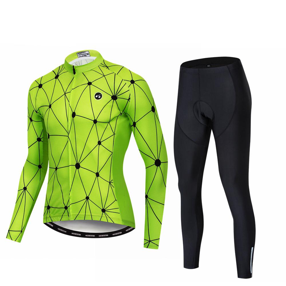 Spider Web | Men's Long Sleeve Cycling Set