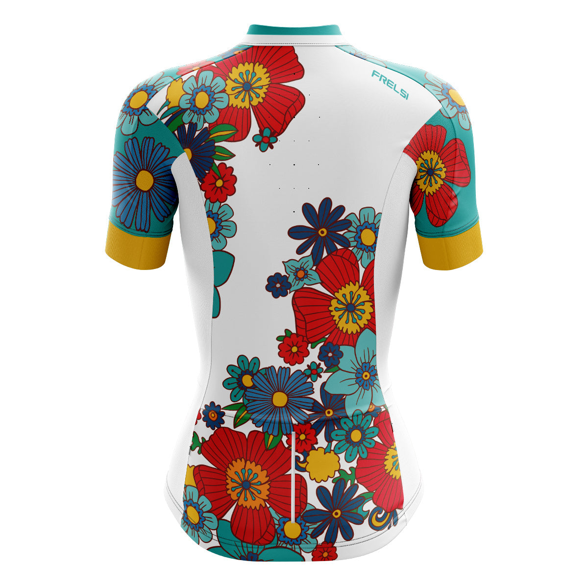 Colorful Flowers Cycling Jersey