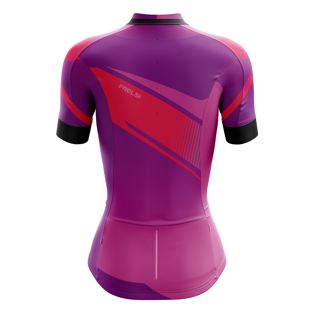 Purple Rush Out | Women's Short Sleeve Cycling Jersey