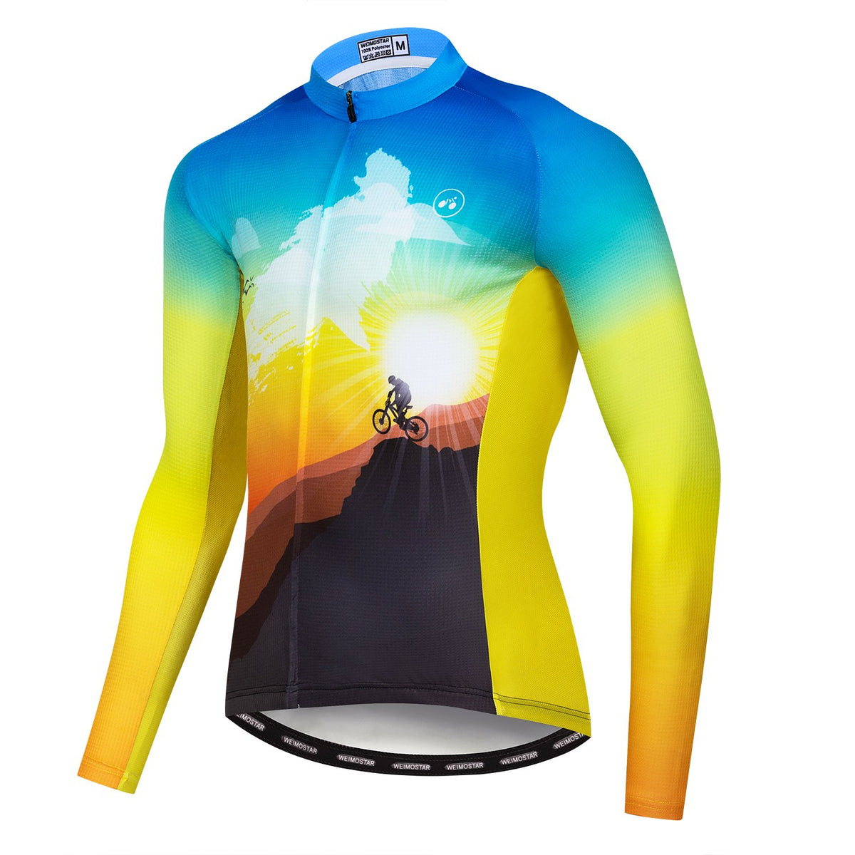 Sunset Rider | Men's Long Sleeve Cycling Jersey