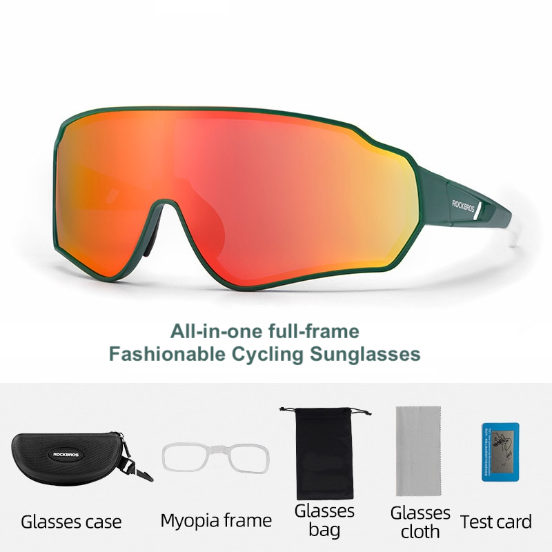 Full Frame Polarized Lenses Cycling Sunglasses – Cycling Frelsi