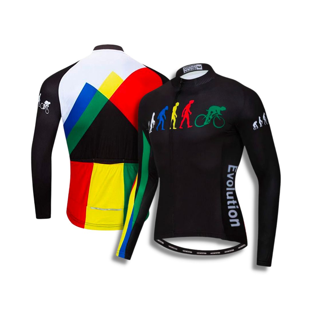 Evolution long sleeve Cycling Jersey