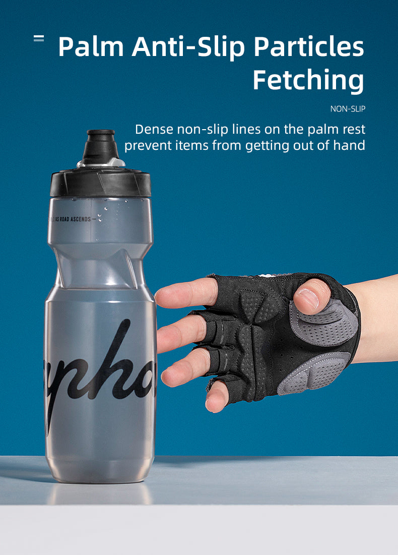 Breathable half-finger gloves