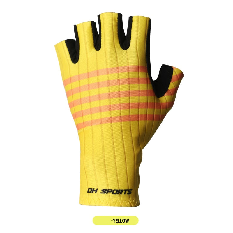 Women Nylon Half Finger Cycling Gloves