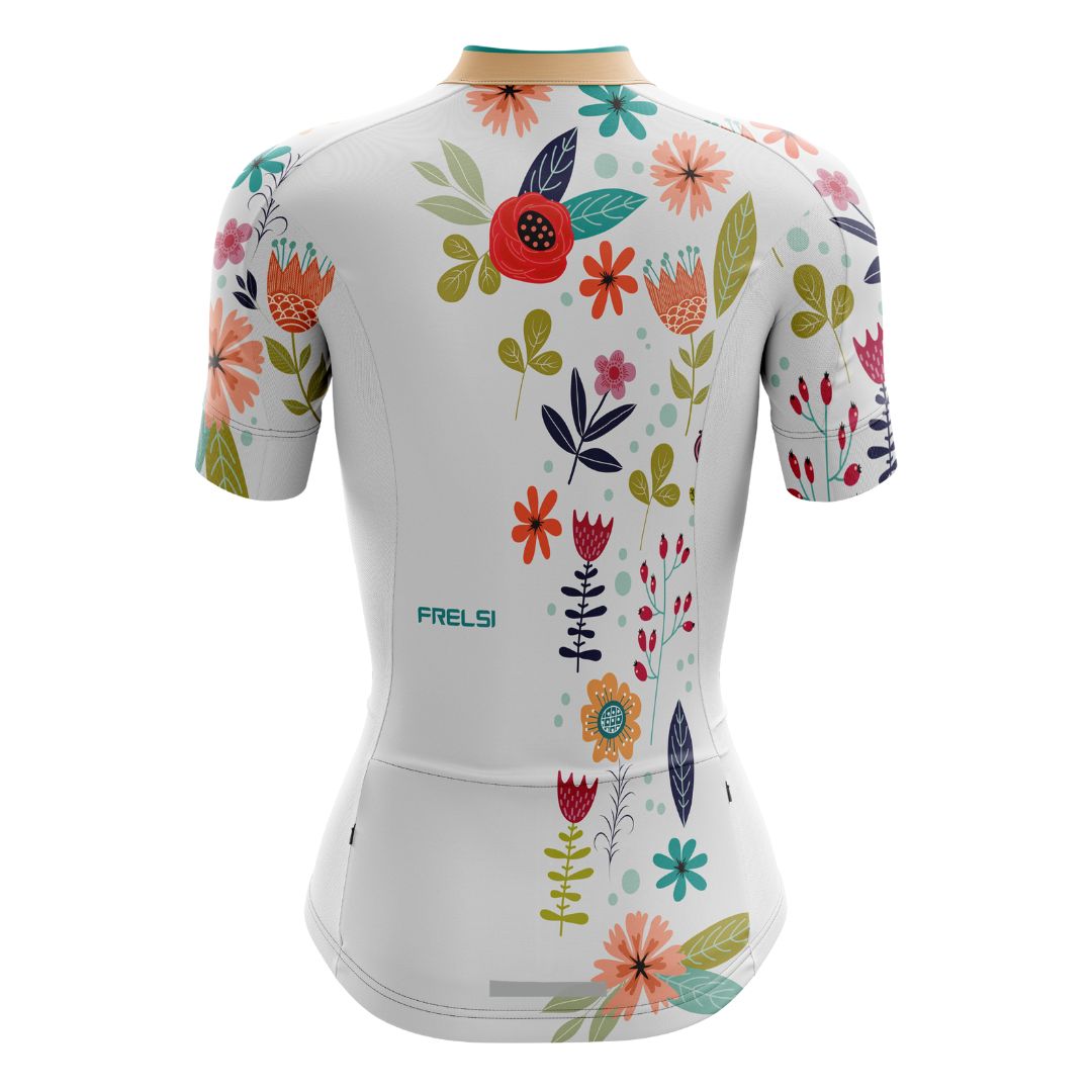 My Happy Bird | Women Short Sleeve Cycling Jersey Back