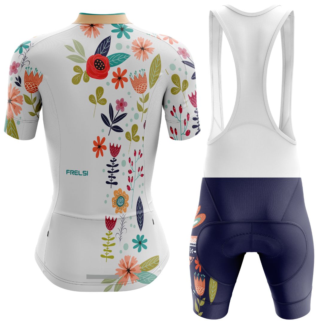 My Happy Bird | Women Short Sleeve Cycling Kit Back