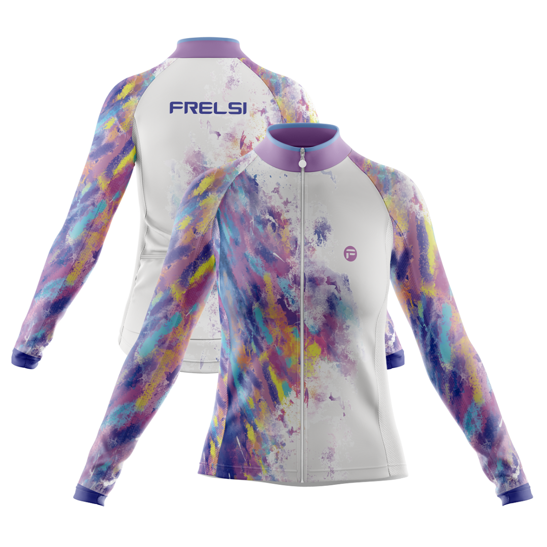 Purple Watercolors | Frelsi Cycling Jersey