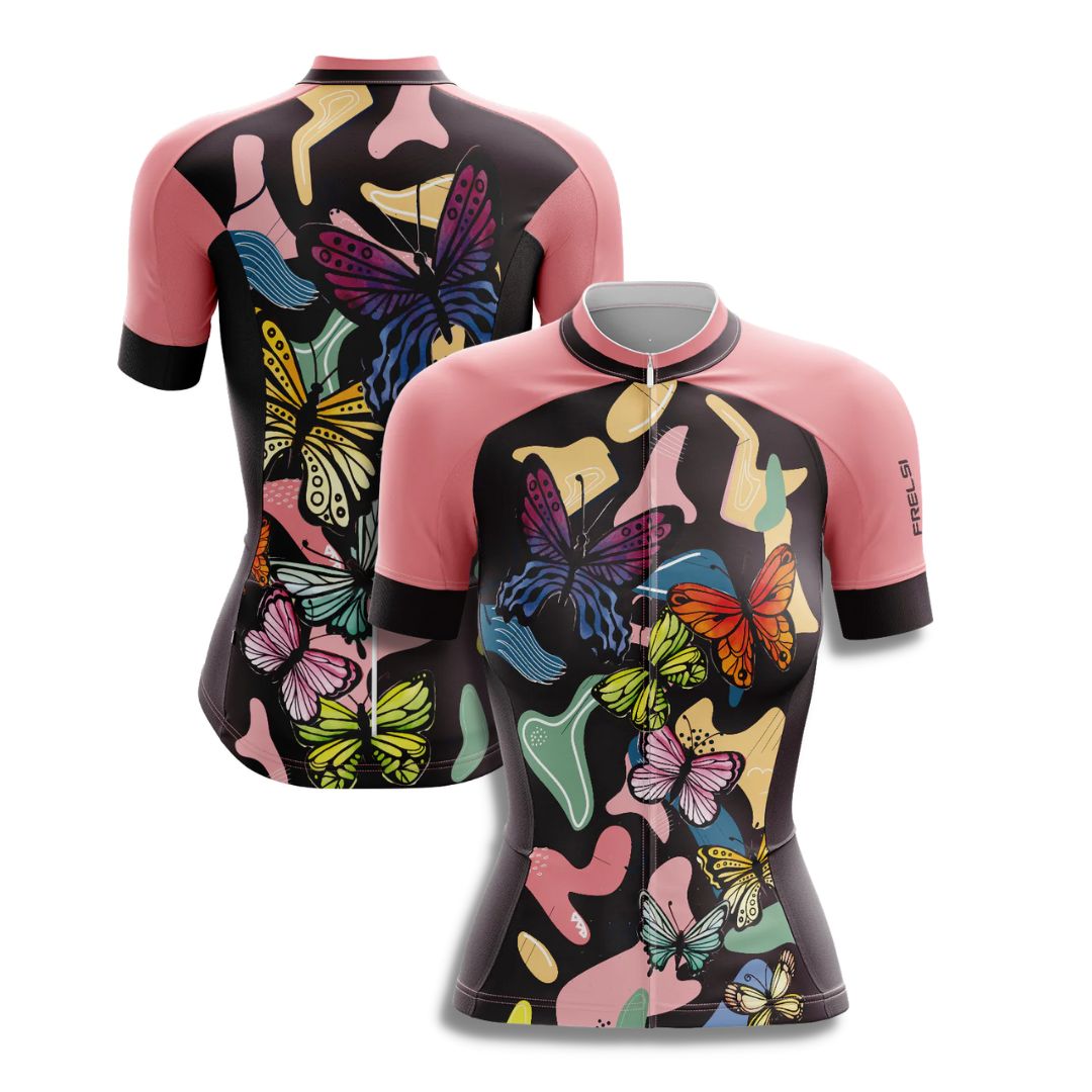 Riding with Butterflies | Frelsi Cycling Jersey