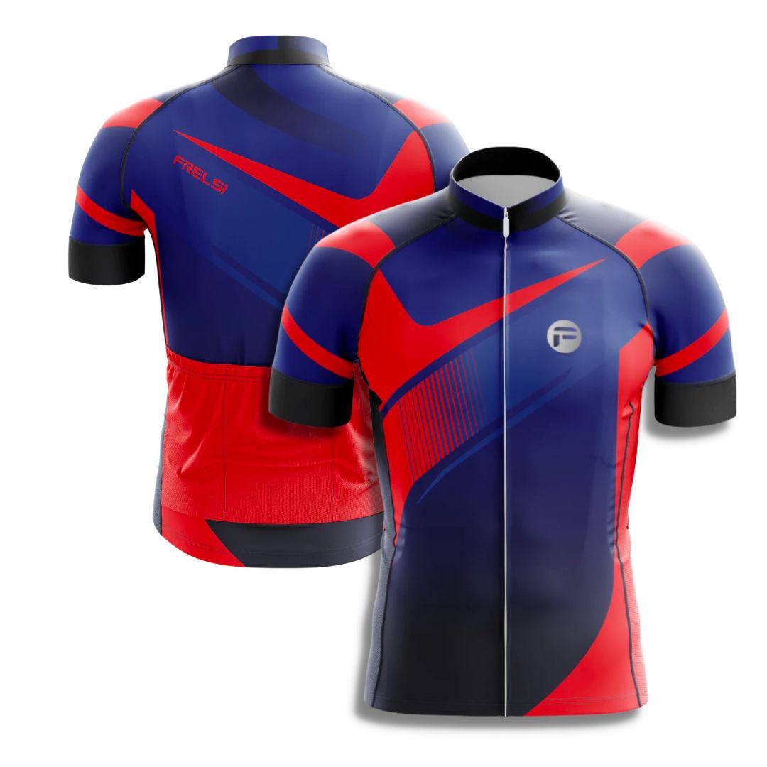 Rush out Blue Frelsi Cycling Jersey