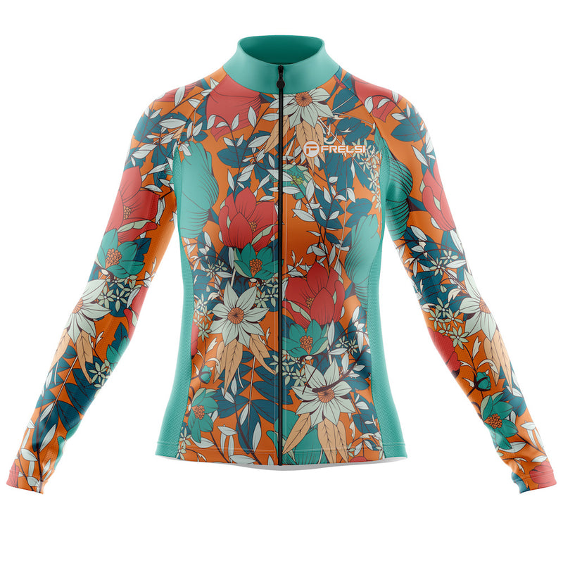 Tropical Fusion | Frelsi Long Sleeve Cycling Jersey