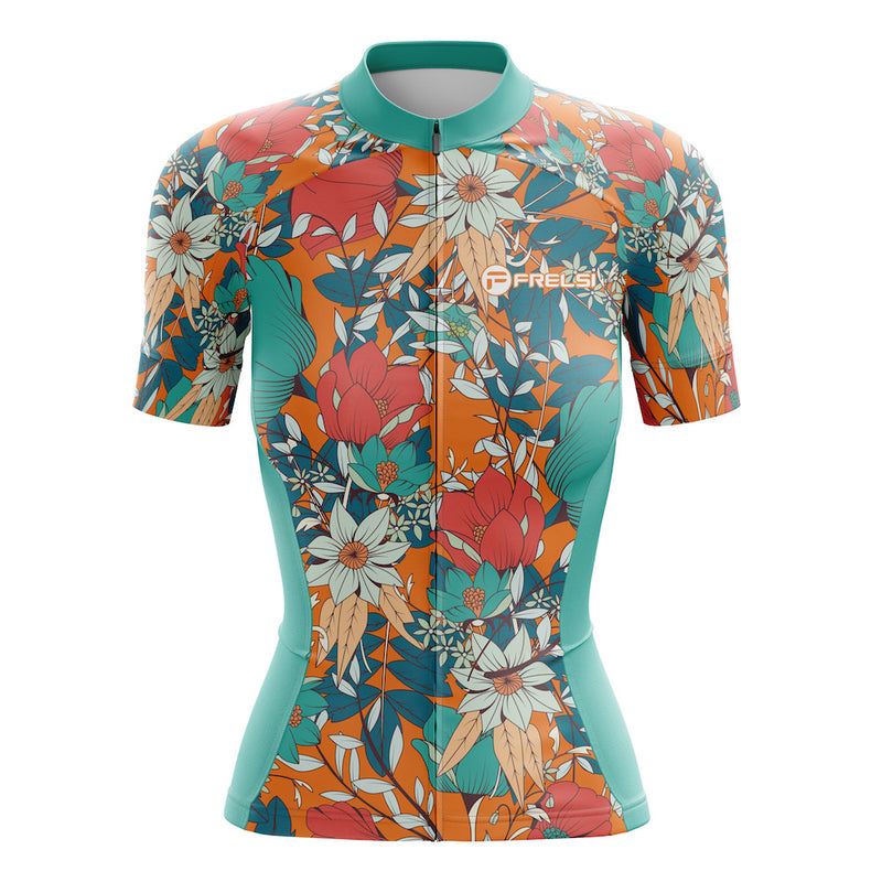 Tropical Fusion | Frelsi Short Sleeve Cycling Jersey