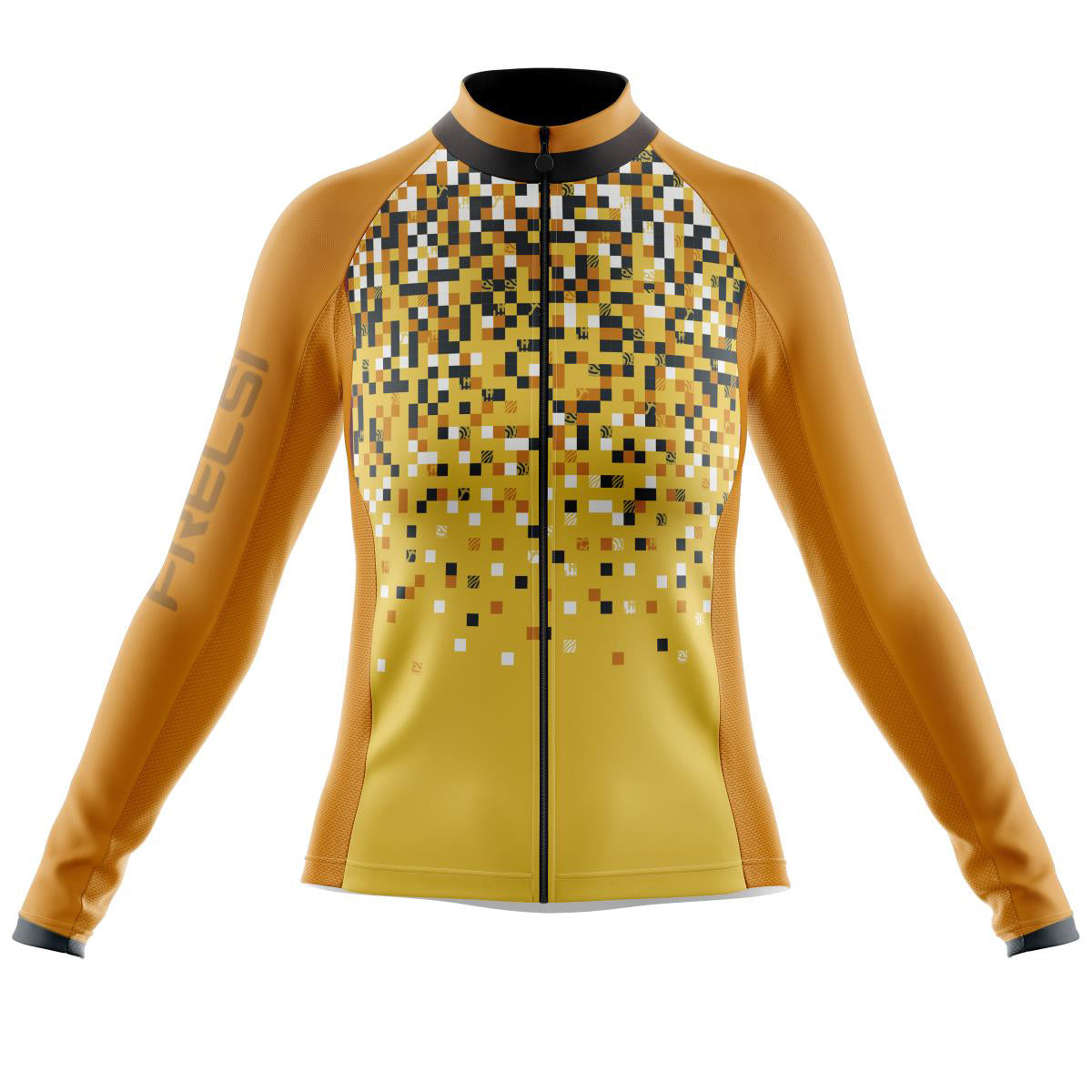 Mosaic Yellow | Women's Long Sleeve Cycling Jersey