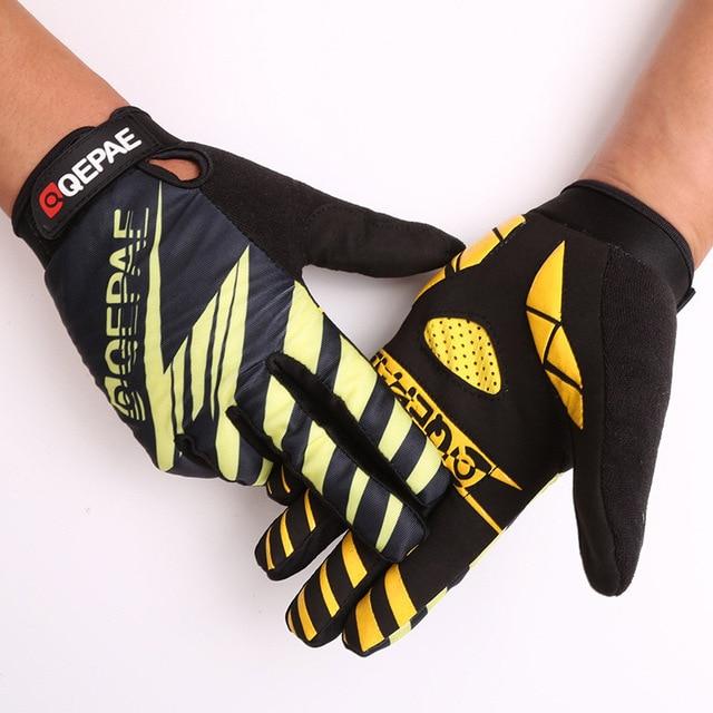 Women's full finger online cycling gloves